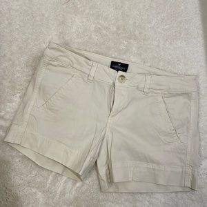 AE Khaki Material Shorts